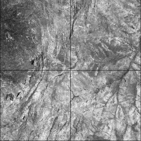 Figure 8. Landsat TM image - September 1984 (channels 4,5,7 as R,G,B).