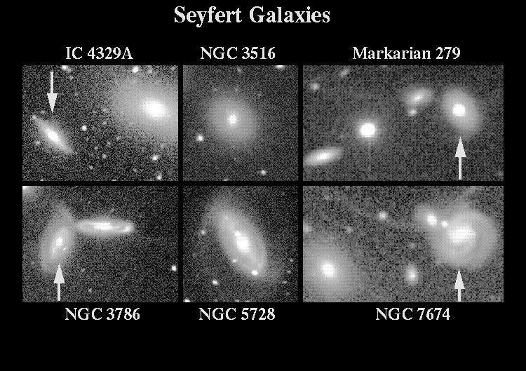 HST Gallery of Seyfert Galaxies Central Regions of Seyfert Galaxies Detail