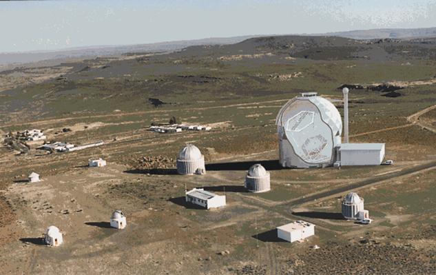 Southern African Large Telescope (SALT) 2005 Aerial Image of SALT plus
