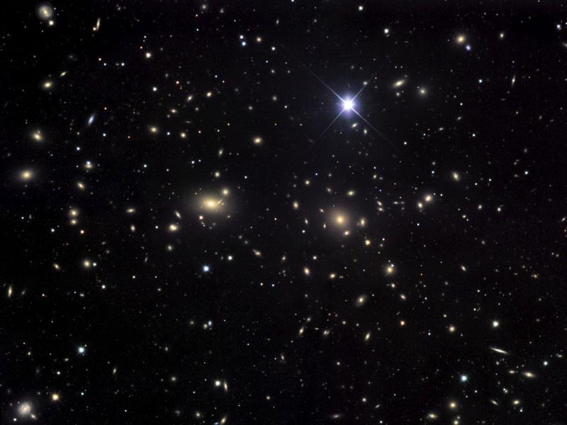 M<-19 11 Coma cluster Hercules cluster As the mass of the