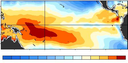 El Niño Status and Forecast through April 2007 In January, discussions from both the NOAA Climate Prediction Center and the International Center for Climate and Society (IRI) indicated that the El