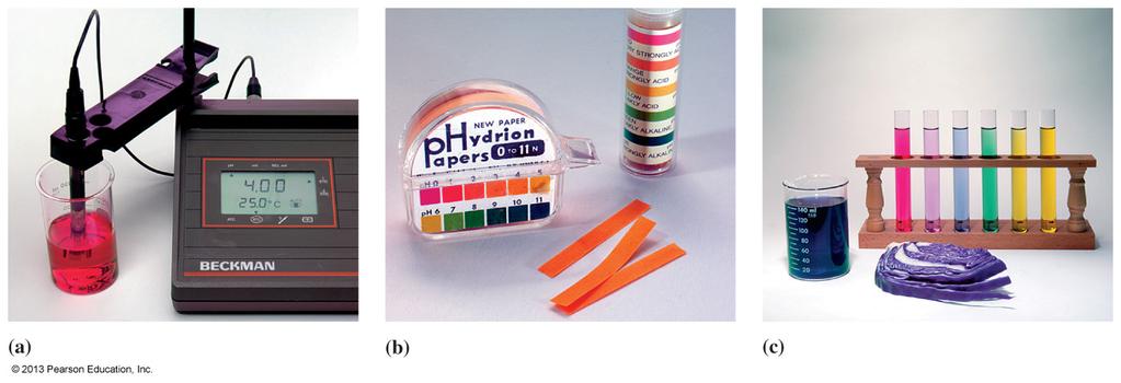 Measuring ph ph can be measured using a ph meter. ph papers that turn specific colors when placed in solutions of different ph values.