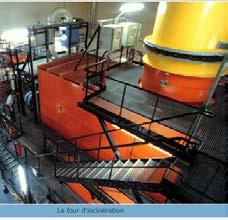 Incineration for soft housekeeping waste Incinerator units can generally handle liquid and solid waste with limitations in terms of radionuclide activity levels and chemical species, e.g. chlorine, fluorine, sulfur and heavy metals.