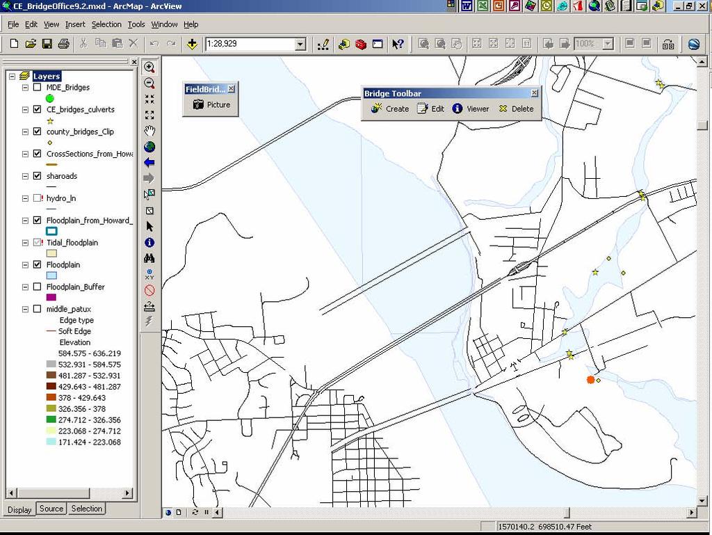 signatures Sketch tool GPS locating GIS