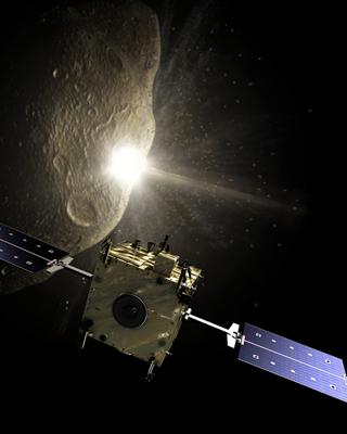 Two components: Sancho: orbits and accurately measures position Impact the asteroid