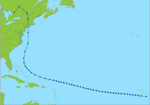 Could Hurricane Bill Have Made Landfall as a Major Hurricane? The Northeast United States last experienced a landfall by a major hurricane 70 years ago.