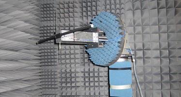 The Matter of Electromagnetic Compatibility Emission Testing Nano-satellite positioned in Anechoic Chamber, put into operation and the levels and characteristics of the emitted electromagnetic waves