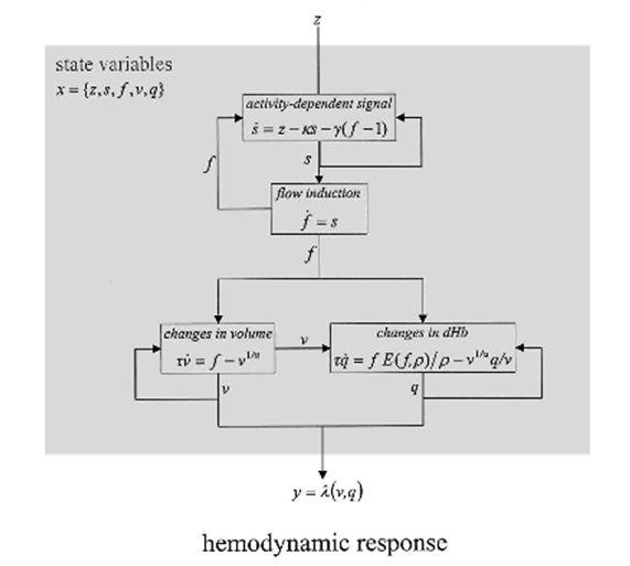5x 0 τ =ln2/ a Model inversion Hemodynamics