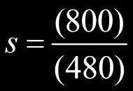 Solving for Unknowns Slide 64 / 79 Example: car travels 800m in 480s. t what speed was it traveling? 1. Identify a useful equation: 2.