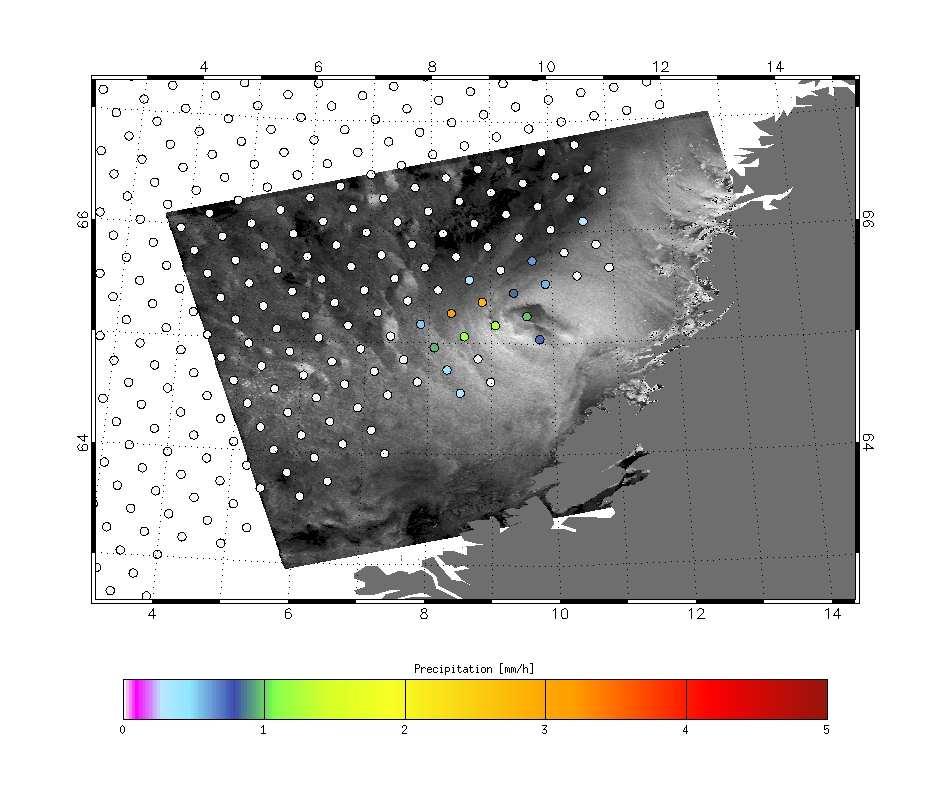 presented. In the morning of 15 March 2005 two comma-shaped polar lows developed near the Norwegian coast (see Fig. 5).