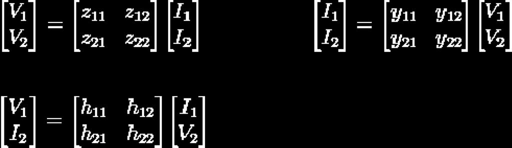 11. Which elements act as an dependent variables in Z-parameters? [ ] (A) Current (B) Voltage (C) Both A and B (D) None of the above 12. Which elements act as an independent variables in Z-parameters?