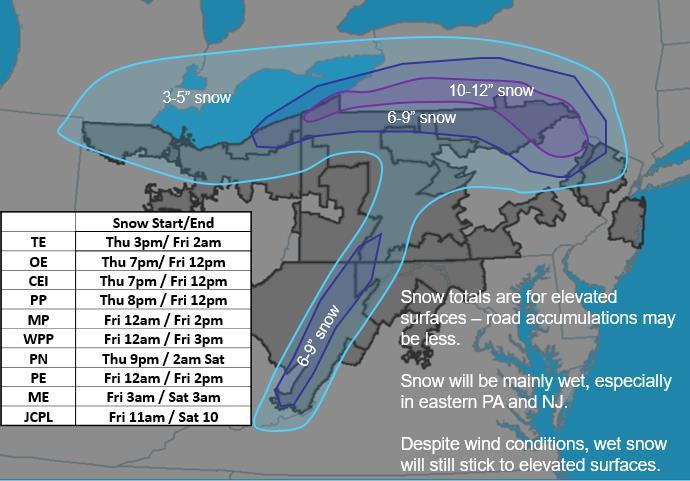 Planning and Forecast for Winter Storm Riley in Stroudsburg Area (Continued) Next weather