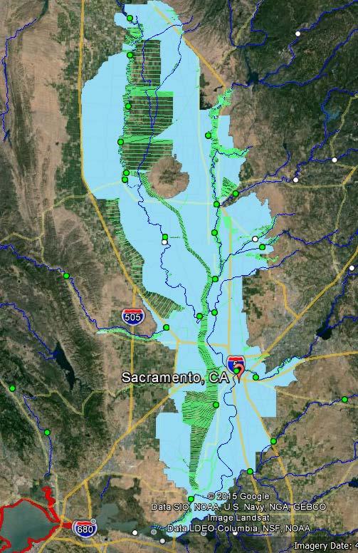 Future Work Extend to the remainder of the Sacramento Basin Implementation of