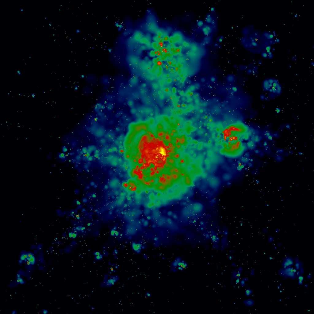 1 - - 1 ] Cosmic rays in galaxy clusters Radio web: primary