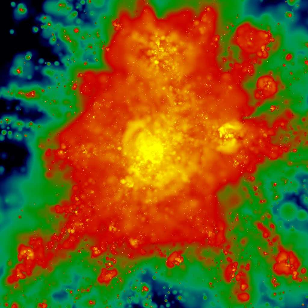 Cosmic rays in galaxy clusters 1 - - 1 ] Radio web: primary CRe (1 MHz),