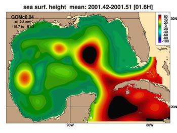 1/25 Nested Gulf of Mexico HYCOM