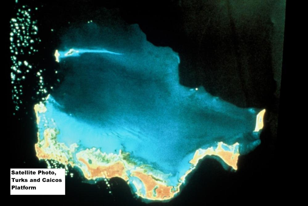 Shaunavon Environment of Deposition Turks and Caicos Platform - Large shallow