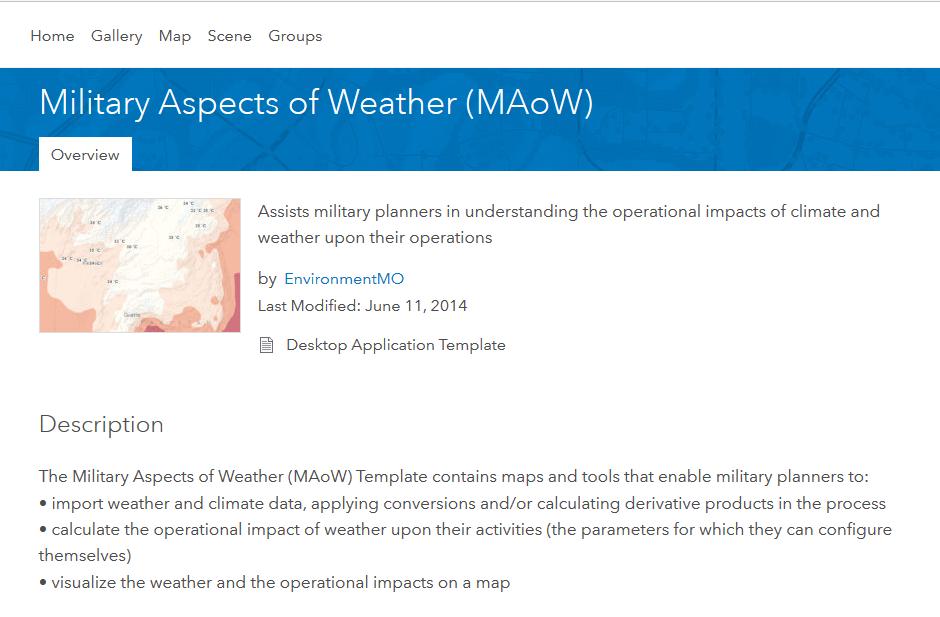 Military Aspects of Weather Version 1.0 Version 10.1 10.4.