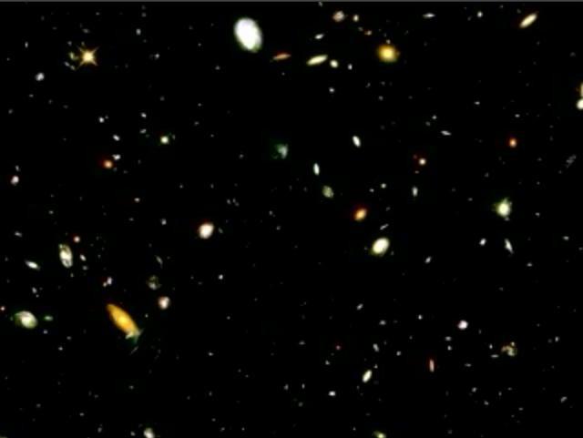 Hubble Deep Field Rich in Nearby