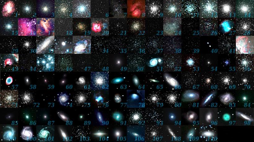 Arvind Borde, AST 10 Week 8, Slides 9 12 Messier objects through the telescopes of today: 9 But