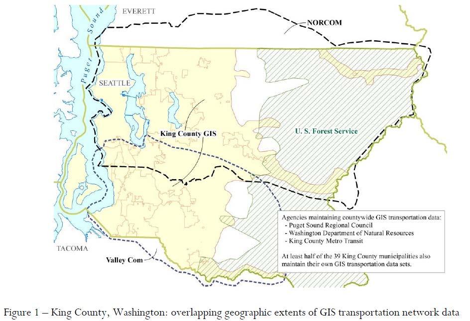 A Modern Business Case for Regional GIS Potential Focus Areas for Regional GIS Data development and maintenance Source: