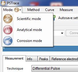 This method can be automatically plotted and proceed by the Analytical mode of PSTrace.