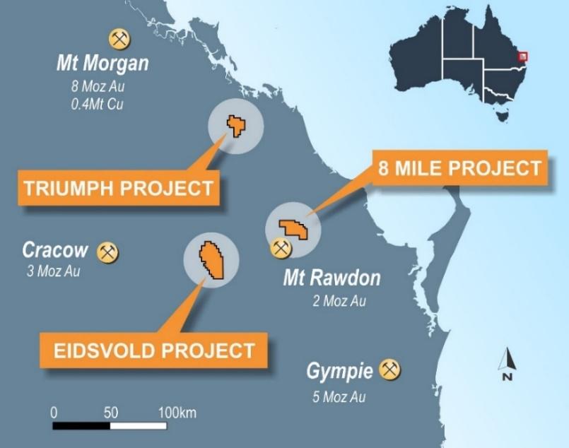 ASX ANNOUNCEMENT 27 November 2018 ASX: MBK Large-Scale Mineralised Hydrothermal System Discovered at the 8 Mile Project Large-scale mineralised hydrothermal system estimated at over 10km wide