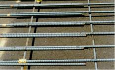 Splices of Deformed Bars Lap Splice: Splices for #11 bars and smaller are usually made simply lapping the bars by a sufficient distance to transfer stress by bond from one bar to the other.