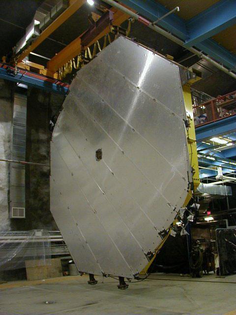 The magnetic field is on in the first half. The full detector will be complete by June 2003.