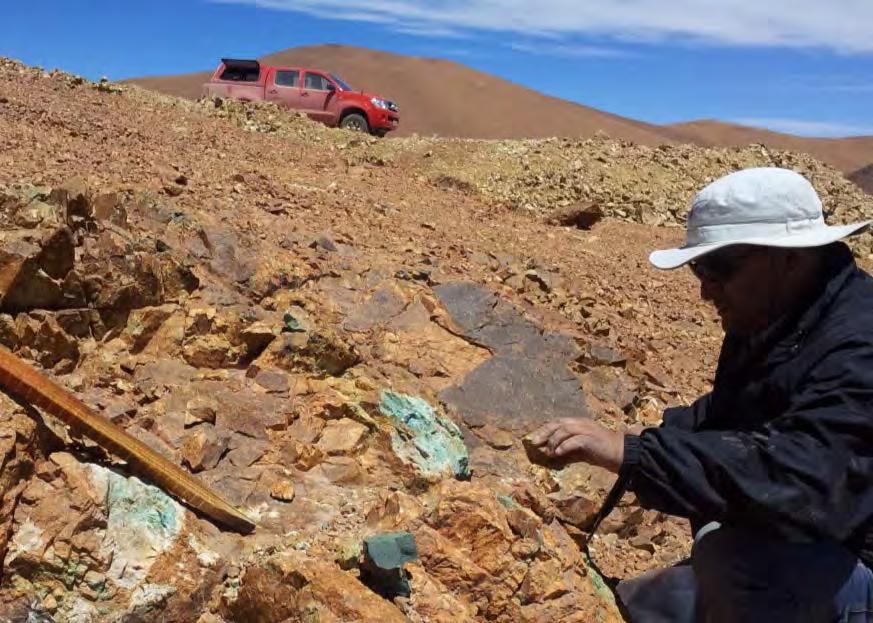 BLOCK 2 August 2015 Block 2 is a large property block situated between the Domeyko Cordillera porphyry copper belt and the Paleocene porphyry copper and precious metals belt of northern Chile.