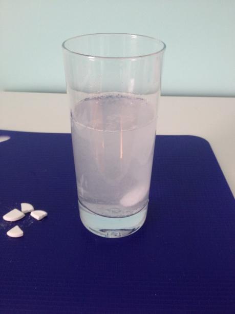 Alka-Seltzer Experiment Directions: In small groups, give each group a alka-seltzer tablet and glass of water in a clear cup. You can also break the tab into small pieces or make into a powder.