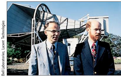 Cosmic Microwave Background! In the 1960 s, two researchers (Penzias and Wilson) were calibrating horn antenna!