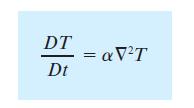 5.4 Differential Energy Equation For a liquid flow with V = 0 and u4 = c 7 T (c p is specific heat), the