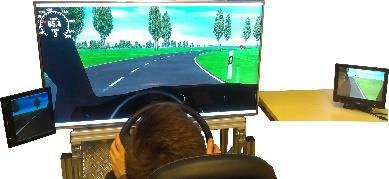Advanced Driving Simulator Steering Wheel