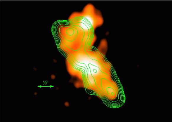 Lobes [Croston, Isobe, Belsole] X-ray emission from lobes expected from inverse Compton scattering of CMB photons.