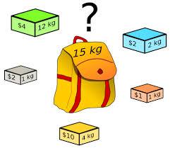 Greedy does not always work 0-1 Knapsack INPUT:a set I of n items that can NOT be fractioned, each i with weight w i and value v i.