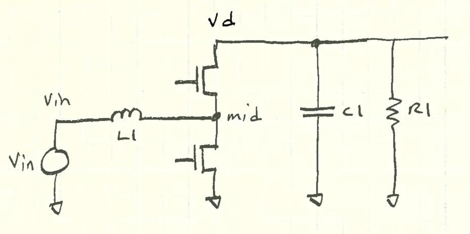 A Voltage Doubler * Simple voltage "doubler".include "gel.lib".param td=100n tr=100n tf=100n tw=2.5u tcy=5u ncy=2.