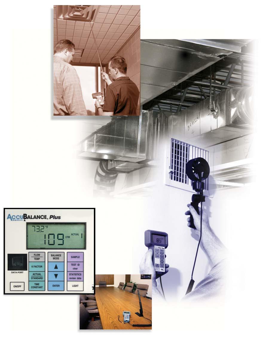 Ventilation est Instruments Performance Measurements for Mechanical Air Handling