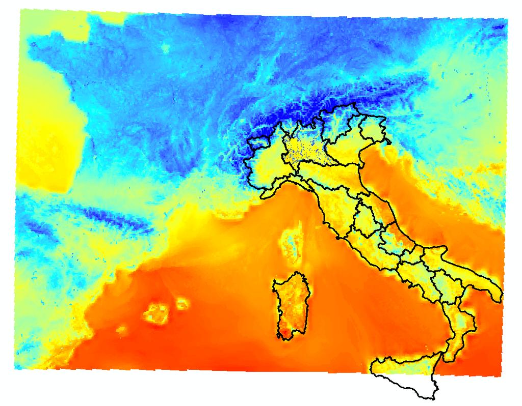 Meteorological model: WRF Dynamical downscaling performed with WRF 3.4 with: 2.