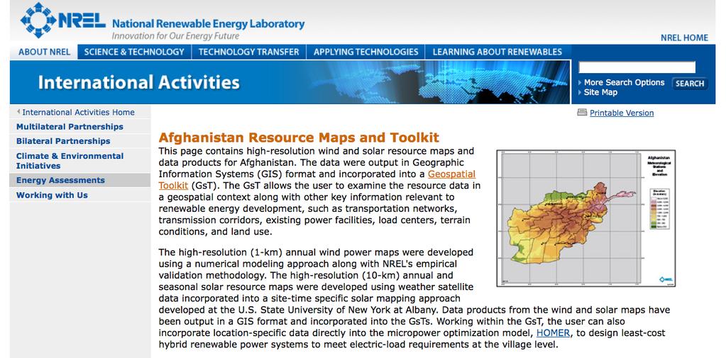 Available on NREL web site http://www.