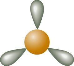 electrons in the metal coordination