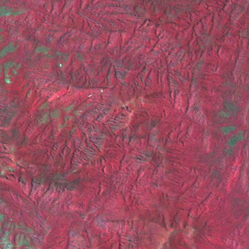 12 / 30m data resolve finer details of terrain shading than the SRTM based DEM Horizontal transects