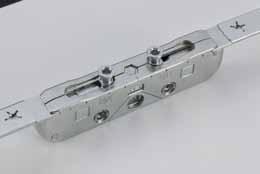 central lockcase as the RAIL espagnolette Stabilizing plates can be fitted to the end