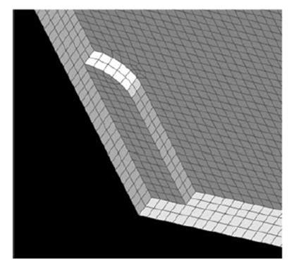 panel composite samples with internal defects can be accurately simulated using FEA.