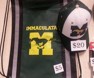 $5 Last Year s Clearance Toques $15 Hats $20 Pride Gear Immaculata Sun Glasses $5 Immaculata Socks $15