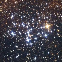 M6 The Butterfly Cluster M6, the "Butterfly Cluster" is an open star cluster, located near the tail of Scorpius, next to another open cluter: M7.