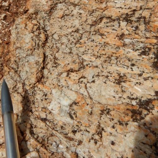 results Unexplored field of outcropping LCT pegmatite discovered over 3km x 1.