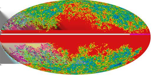 8 Application: Cosmic Microwave Background Radiation (CMB) map WMAP full-sky temperature anisotropy map (Source: http://map.gsfc.nasa.