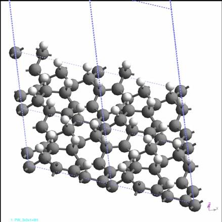 Multiple adsorption Two patterns : 2 weakly bonded doublets 1 Strongly bonded quartet No
