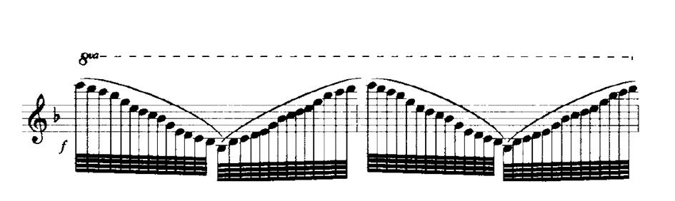 v Smetanovej Vltave, z cyklu Má Vlast. Ak by sme sa pozreli na partitúru 10, uvideli by sme, že vlnenie melódie nie je také pravidelné, ako by sa podľa počutia mohlo zdať.